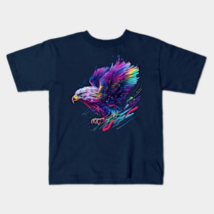 Bald Eagle - Splosion Series Kids T-Shirt